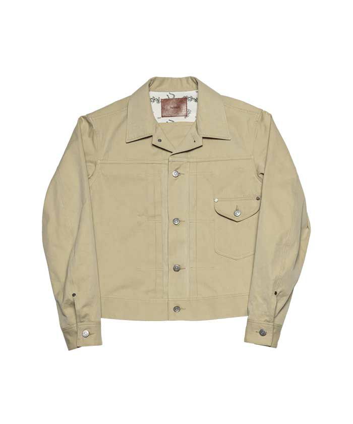 ＜The Letters＞COW BOY JACKET -BURBERRY CLOTH-