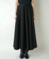 ＜CINOH＞SATIN FLARE SKIRT