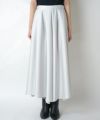 ＜CINOH＞SATIN FLARE SKIRT