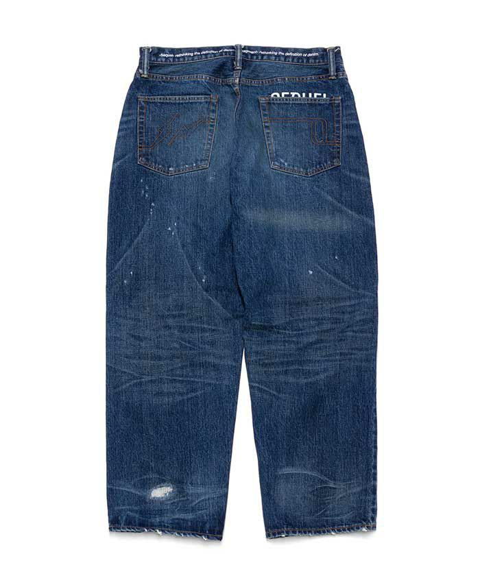 FRAGMENSEQUEL SQ-24SS-PT-04 デニム　sizeS FRAGMENSEQUEL SQ-24SS-PT-04 デニムsizeS