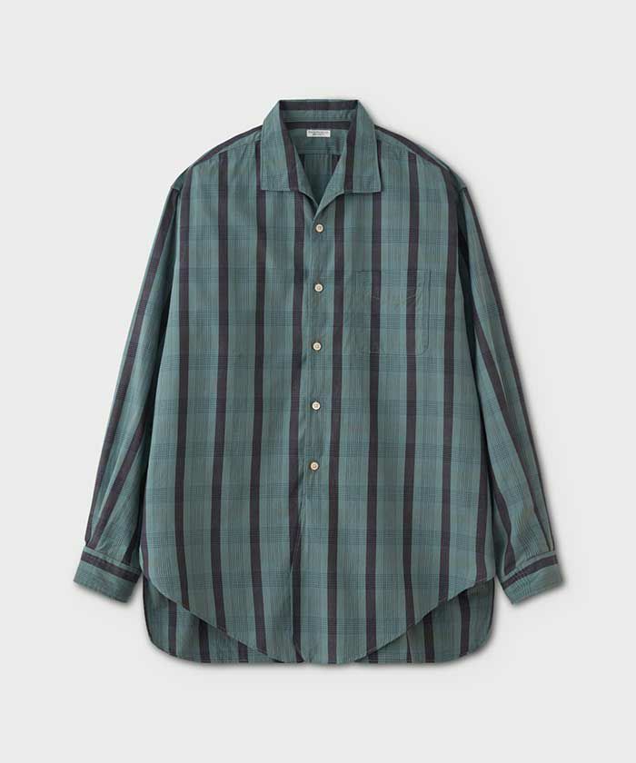 ＜PHIGVEL＞FRENCH OPEN COLLAR LS SHIRT