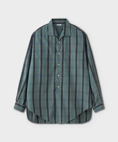 PHIGVEL＞FRENCH OPEN COLLAR LS SHIRT | MAKES ONLINE STORE
