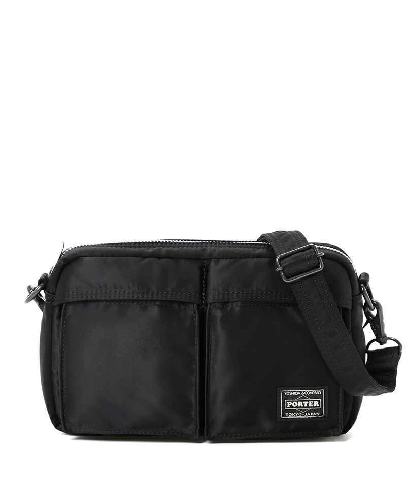 PORTER ショルダーバッグ ブラック ナイロン タンカー ユニセックス 美品 PORTER ポーター ユニセックス タンカー ワンショルダー