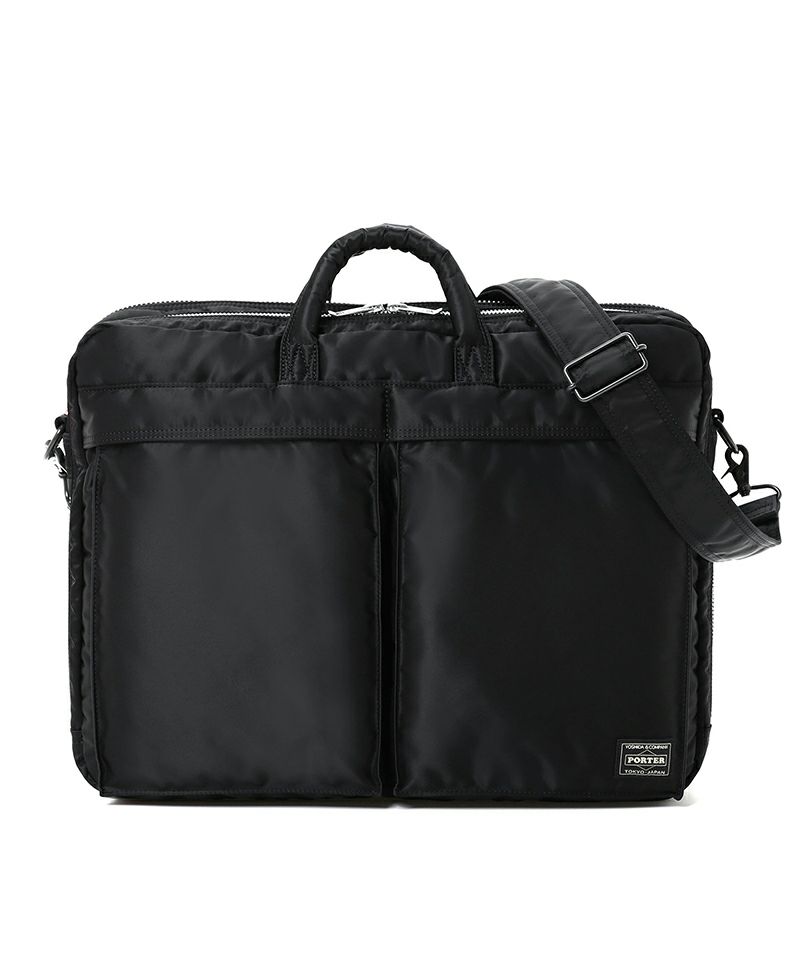 新品★ポータータンカー Wジップドキュメントバッグ 622-26107黒2個 PORTER＞TANKER 2WAY DOCUMENT BAG W zip(622-15151) | MAKES