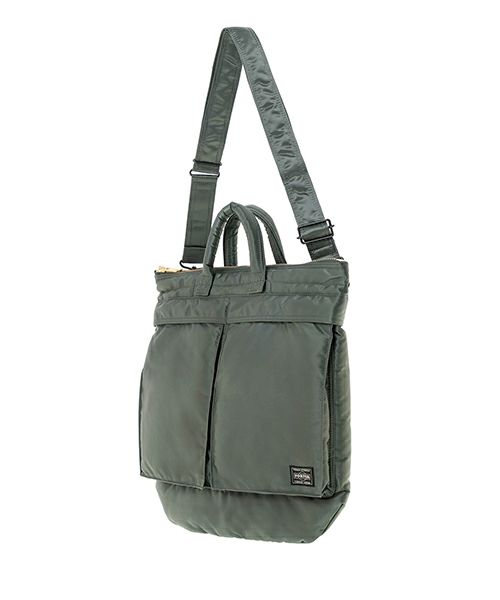 PORTER タンカー ヘルメットバッグ セージグリーン 622-19555 TANKER(タンカー) POUCH | 吉田カバンホームページ | YOSHIDA & Co.