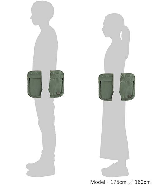 美品】PORTERタンカードキュメントケース622ー19557セージグリーン オンライン ショップファッション - ポーター ニュータンカー