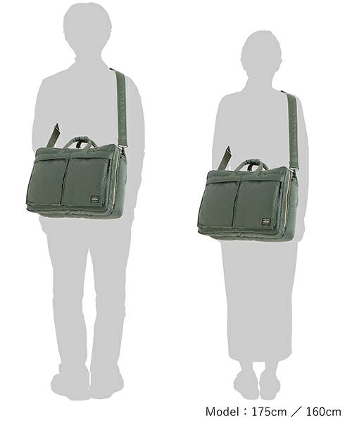 PORTER＞TANKER 3WAY DOCUMENT BAG W zip(622-26107) | MAKES