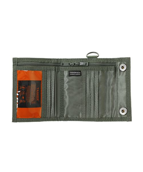 POCKET TANKER WALLET(M） IRON BLUE（Porter-Yoshida & Co. Tanker 