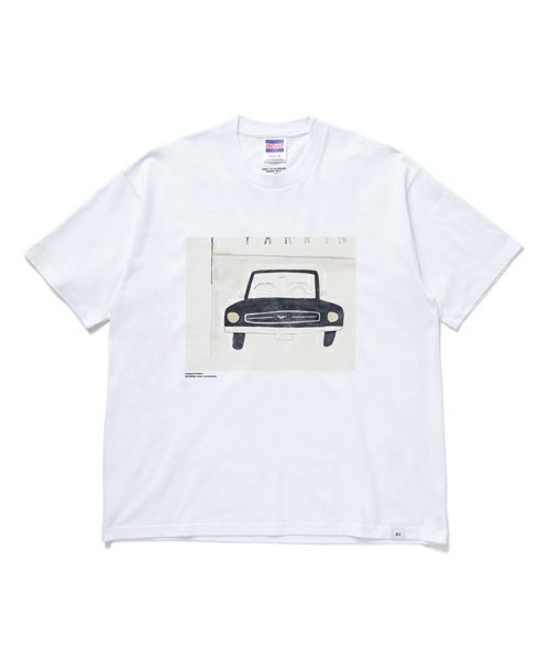 ＜BEDWIN＆THE HEARTBREAKERS＞S/S PRINTED TEE "RYAN"