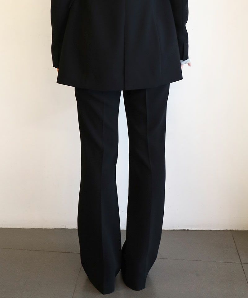 Mame Kurogouchi(マメ) Dry Touch Cotton High Waisted Trousers