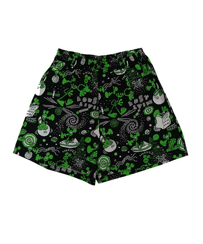 eYe JUNYAWATANABE MAN＞綿ブロードプリント LOUSY LIVIN Wネーム