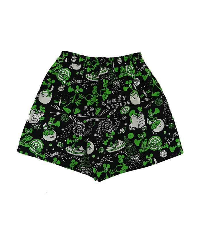 eYe JUNYAWATANABE MAN＞綿ブロードプリント LOUSY LIVIN Wネーム