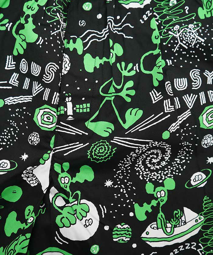 eYe JUNYAWATANABE MAN＞綿ブロードプリント LOUSY LIVIN Wネーム