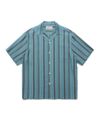 ＜WACKO MARIA＞STRIPED OPEN COLLAR SHIRT(TYPE-2)