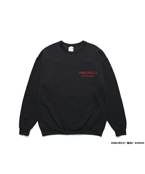 機能的でエレガント【Wacko Maria】SWEAT SHIRT WACKO MARIA/GHOST IN THE SHELL 2 INNOCENCE / 攻殻機動隊