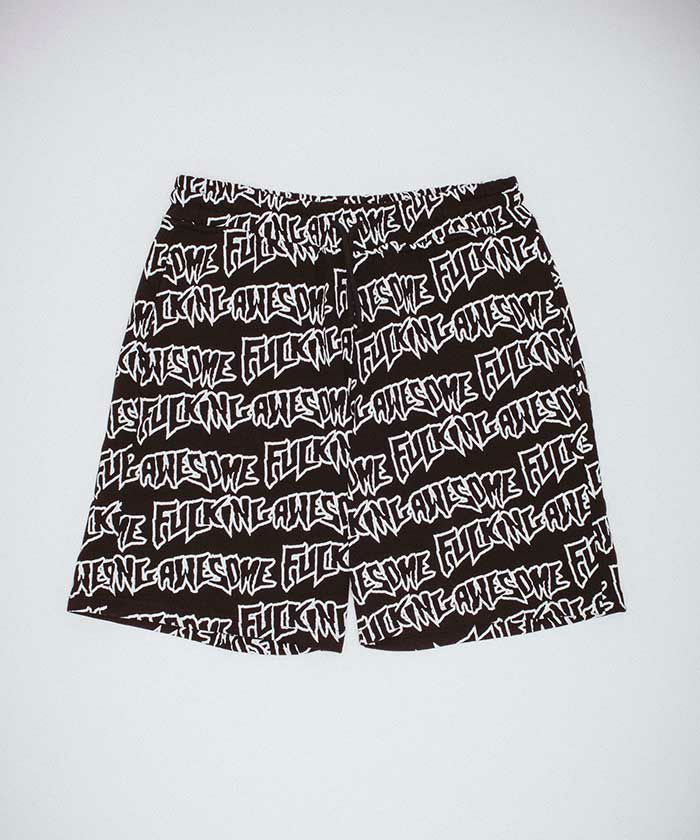 ＜Fucking Awesome＞AOP Stamp Sweat Short