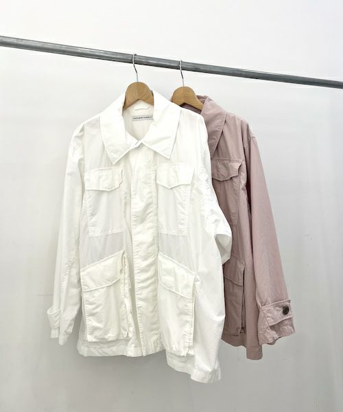 ＜KATHARINE HAMNETT＞4 CARGO OVERSIZED JACKET