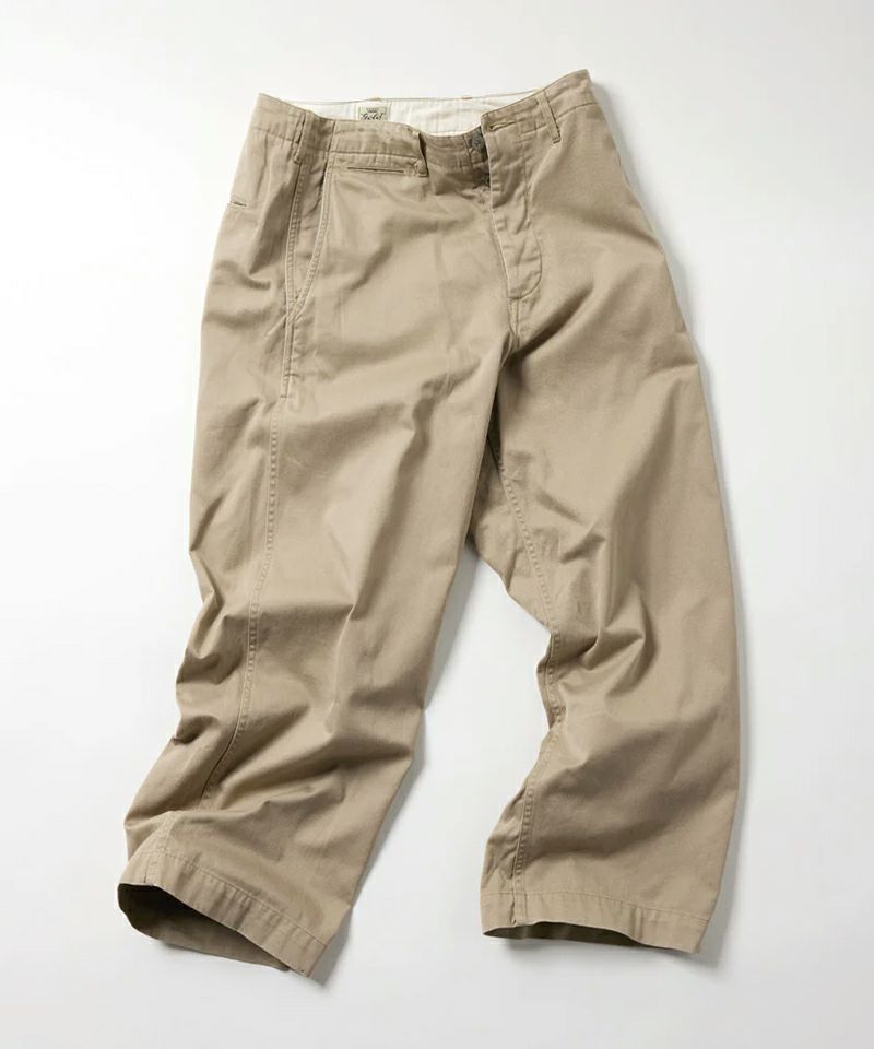 ＜GOLD＞SELVEDGE WEAPON WIDE TROUSERS
