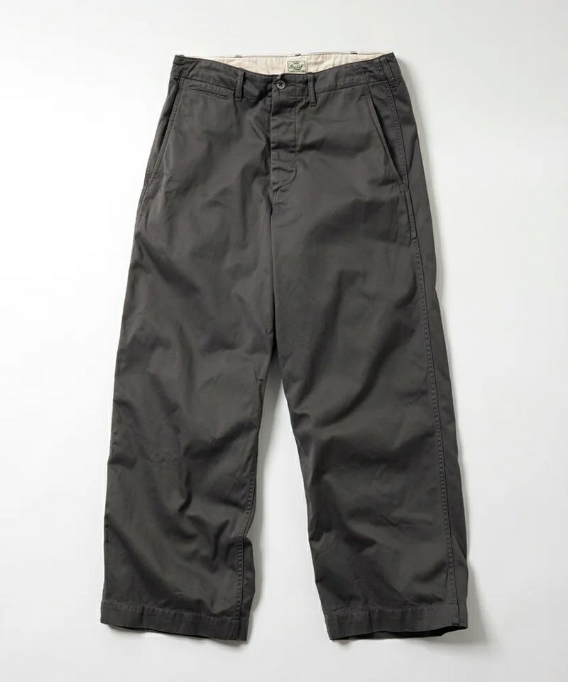 激安アウトレット通販 GOLD＞SELVEDGE WEAPON WIDE TROUSERS | MAKES ONLINE STORE パンツ