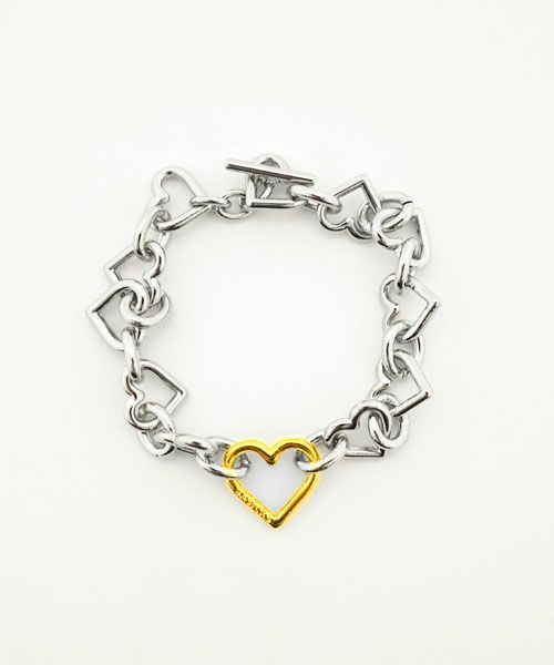 ＜BASICKS＞Heart Shaped Bracelet