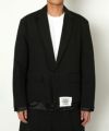 ＜ALMOSTBLACK＞WOVEN CUT OFF JACKET