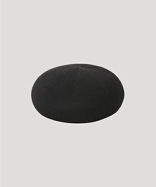 ＜CFCL＞MESH KNIT BERET(BLACK)