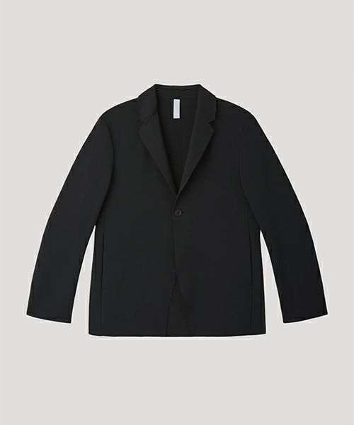 ＜CFCL＞MILAN RIB TAILORED JACKET(BLACK)