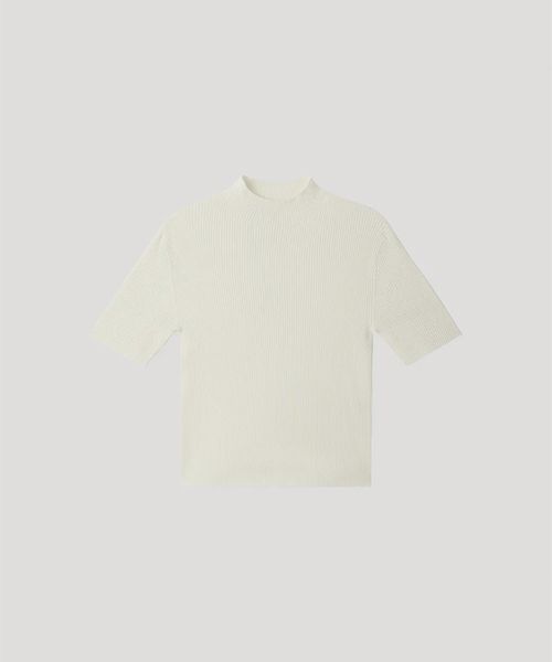 ＜CFCL＞POTRAIT SHORT SLEEVE TOP(WHITE)