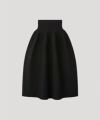 ＜CFCL＞POTTERY SKIRT(BLACK)