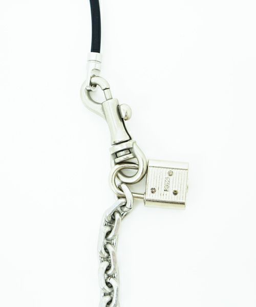 アクセサリー doublet 24AW MAGNETIC CHAIN NECKLACE 24AW】doublet MAGNETIC CHAIN NECKLACE (SILVER) 24AW80AC27