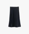 ＜Graphpaper＞Satin Pleats Skirt(GL243-40228SB)