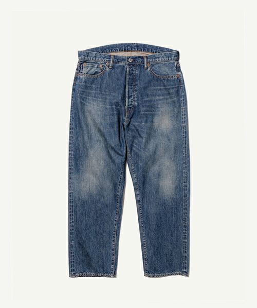 ＜A.PRESSE＞Washed Denim Wide Pants