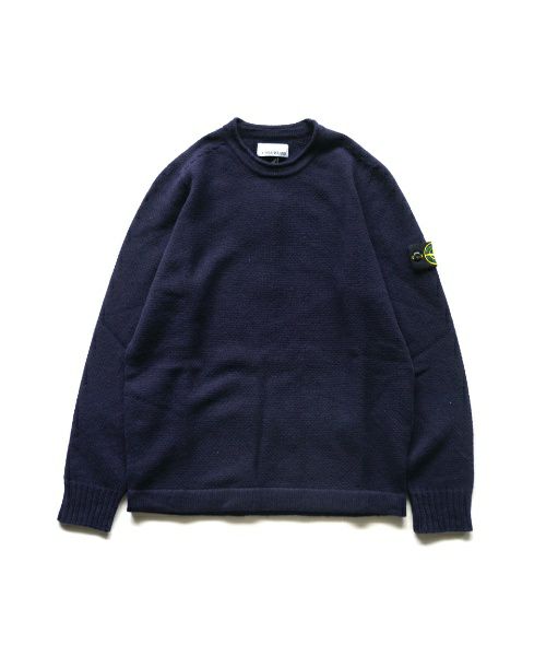 ＜STONE ISLAND＞CREWNECK KNIT(8115568A3) 【2024AW】