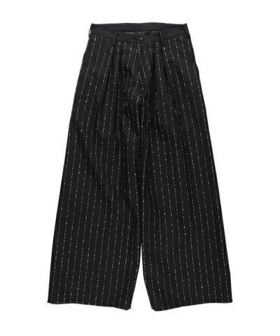 sulvam - 【24SS】ビッグ タック ワイド パンツ / BIG TUCK WIDE