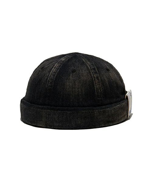 ＜THE H.W. DOG&CO＞VINTAGE DENIM ROLL CAP
