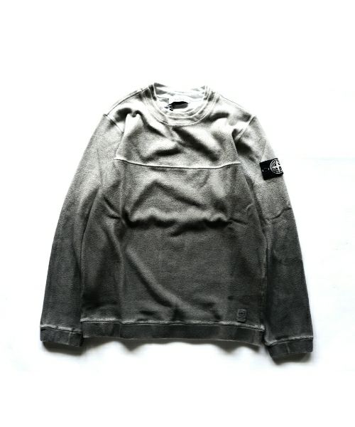 ＜STONE ISLAND＞CREWNECK SWEAT SHIRT CLOSED LOOP PROJECT(8115657T3) 【2024AW】