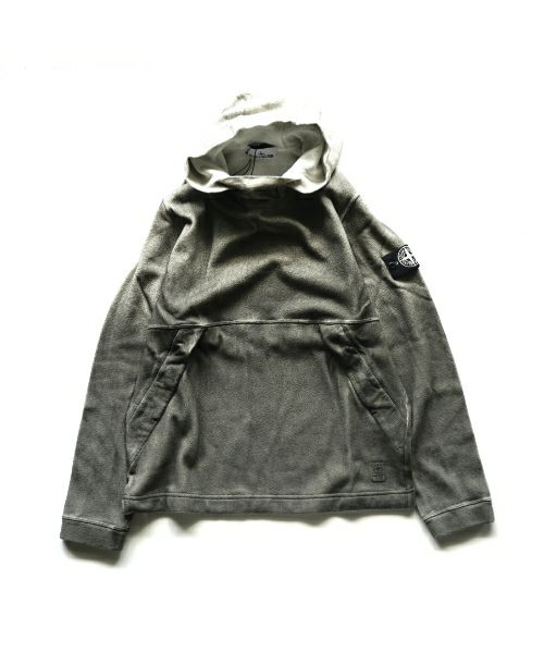 ＜STONE ISLAND＞HOODED SWEAT SHIRT CLOSED LOOP PROJECT(8115656T3) 【2024AW】
