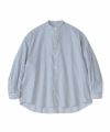 ＜Graphpaper＞Broad L/S Oversized Band Collar Shirts(GL243-50007STB)