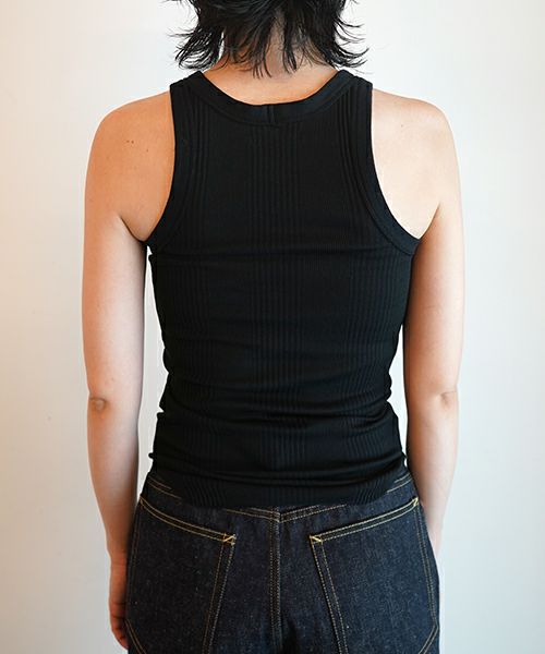 FUMIKA＿UCHIDA＞NEEDLE DRAWING TANKTOP | MAKES ONLINE STORE