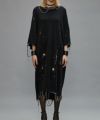 ＜R13＞ELONGATED TSHIRT DRESS W/CHAINS