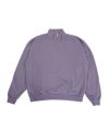 ＜AURALEE＞ELASTIC HIGH GAUGE SWEAT HALF ZIP P/O