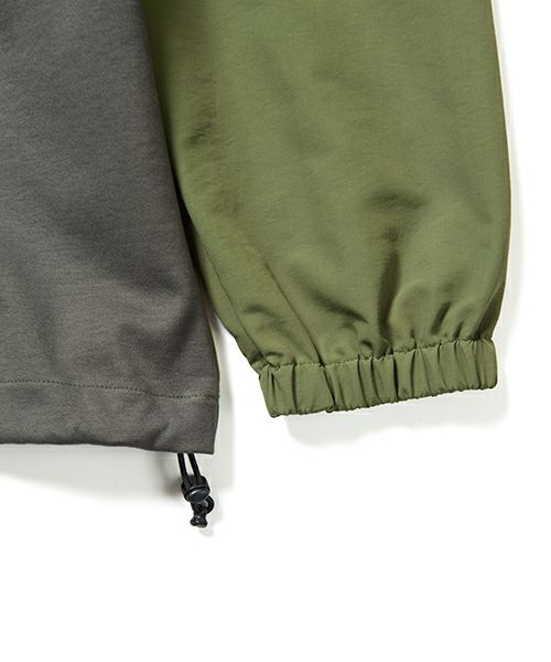 SOPHNET.＞FABRIC MIX L/S CREWNECK TOP | MAKES ONLINE STORE