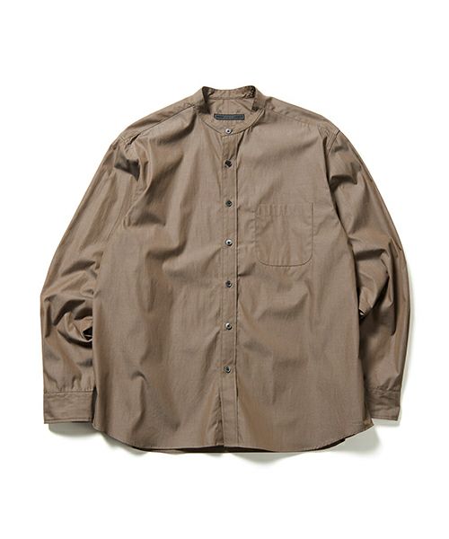 SOPHNET.＞BAND COLLAR SHIRT | MAKES ONLINE STORE