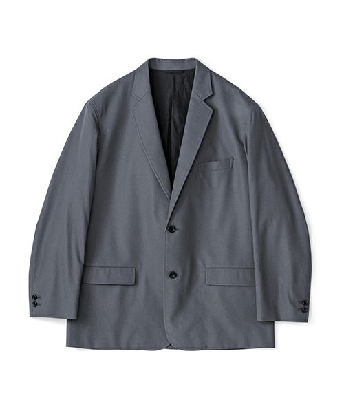 ＜Graphpaper＞Wooly Cotton Twill Single Jacket(GM243-20072B)