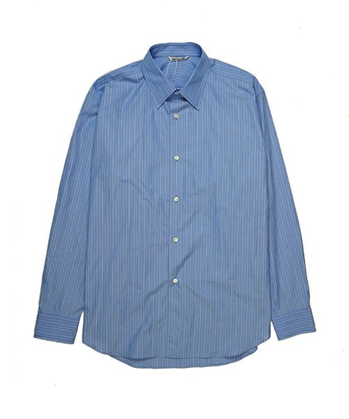 ＜AURALEE＞SUVIN HIGH COUNT CLOTH STRIPE SHIRT