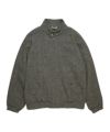 ＜AURALEE＞LAMA SHETLAND WOOL TWEED ZIP BLOUSON