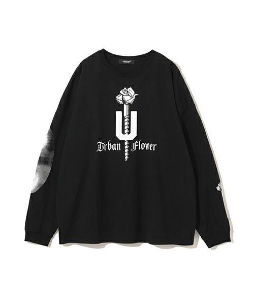 ＜UNDERCOVER＞LS TEE URBAN FLOWER