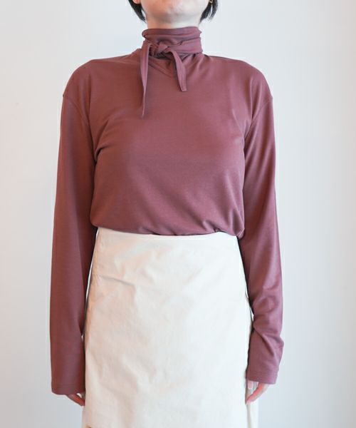 LEMAIRE＞LONG SLEEVE FOULARD TOP | MAKES ONLINE STORE