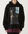 ＜Tamme＞GRAPES BY THE WINDOW SLIT HOODIE