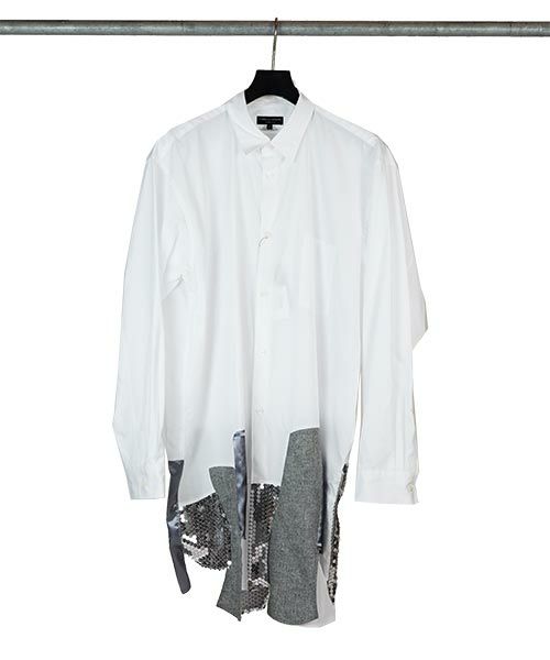 COMME des GARCONS HOMME PLUS＞スパンコールブロードシャツ | MAKES ONLINE STORE